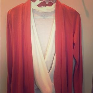 🌷50% off in bundle of 2+ 🌷Orange flowy cardigan